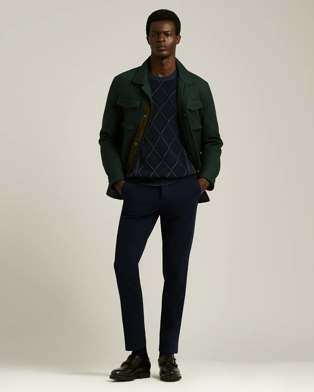 Logo-Patch Chinos