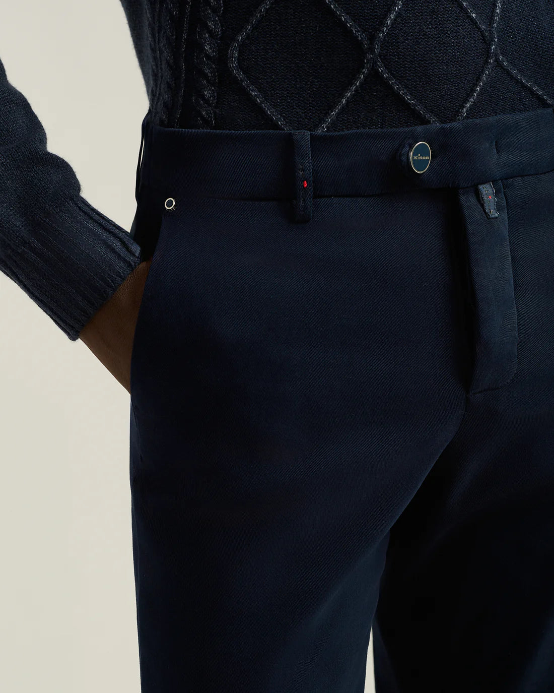 Logo-Patch Chinos