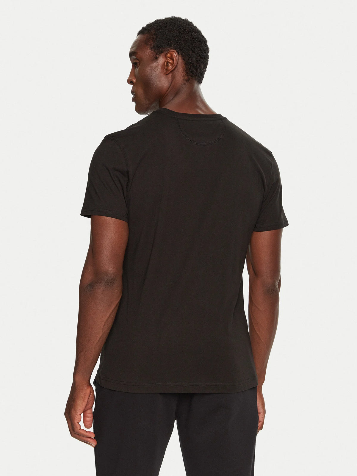 Logo Print Black T-Shirt