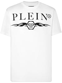Logo Print White T-Shirt