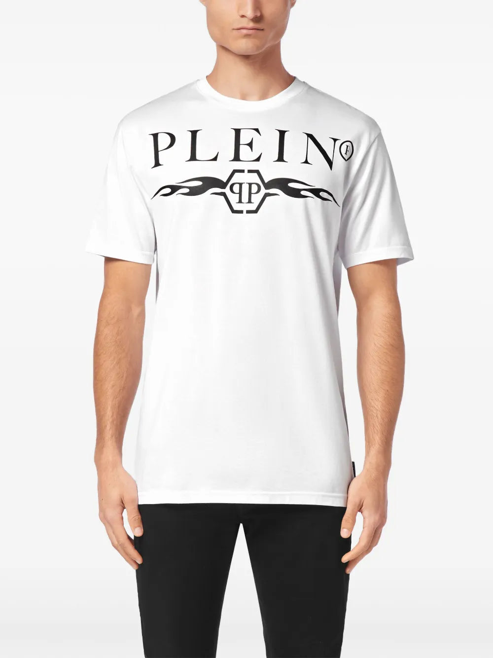 Logo Print White T-Shirt
