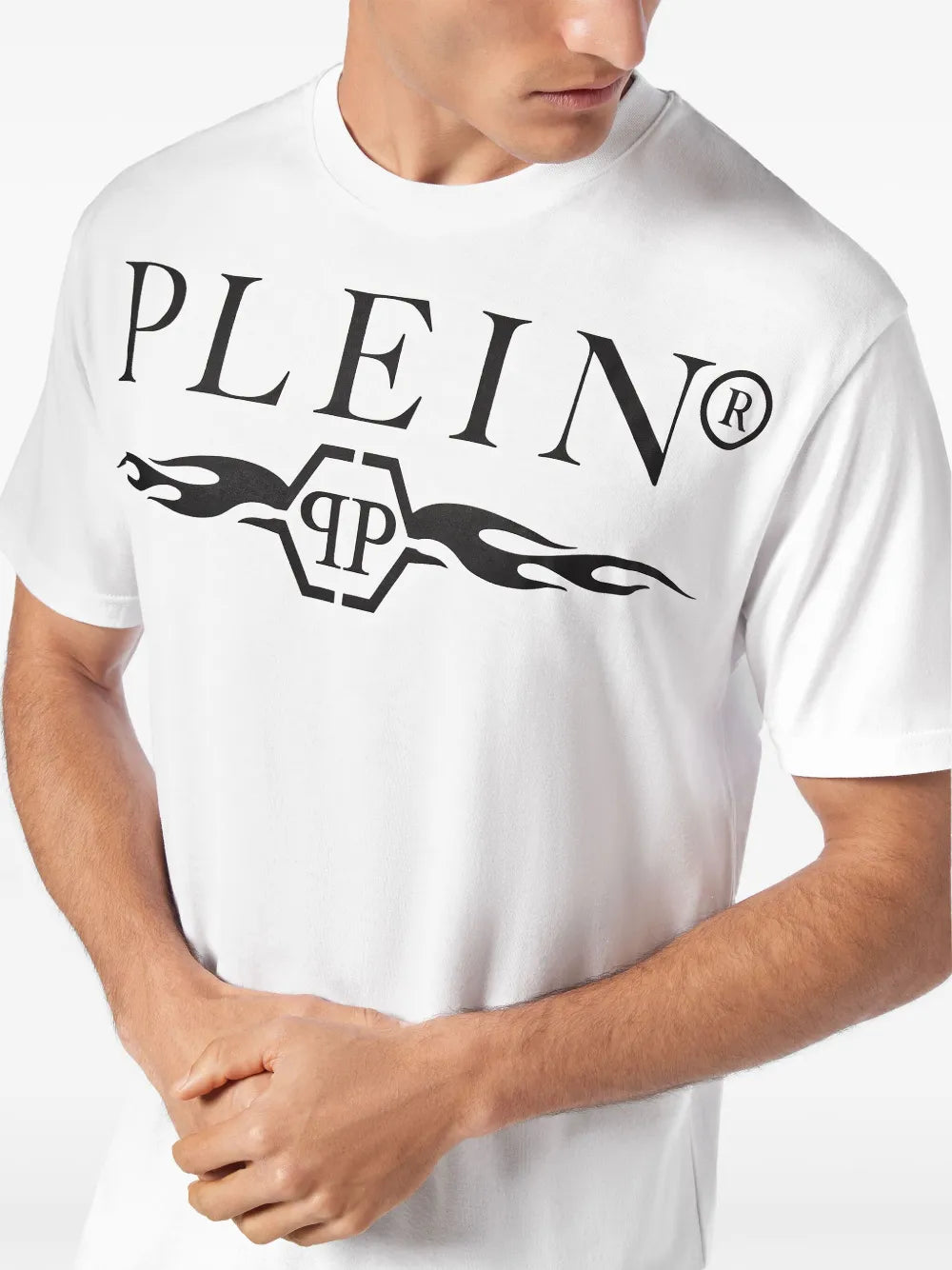 Logo Print White T-Shirt