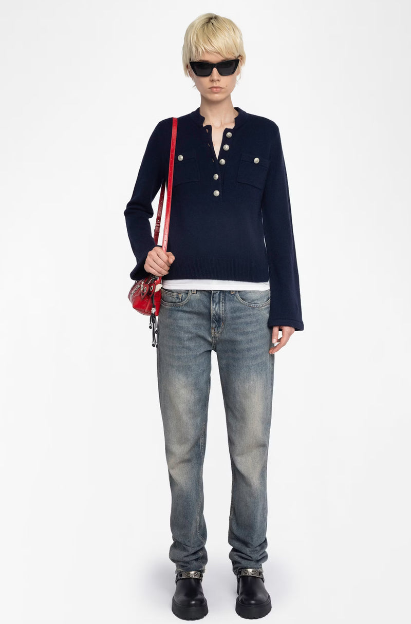 Rivy Leo Print Jumper