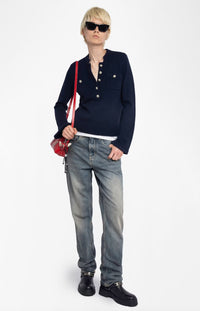 Rivy Leo Print Jumper