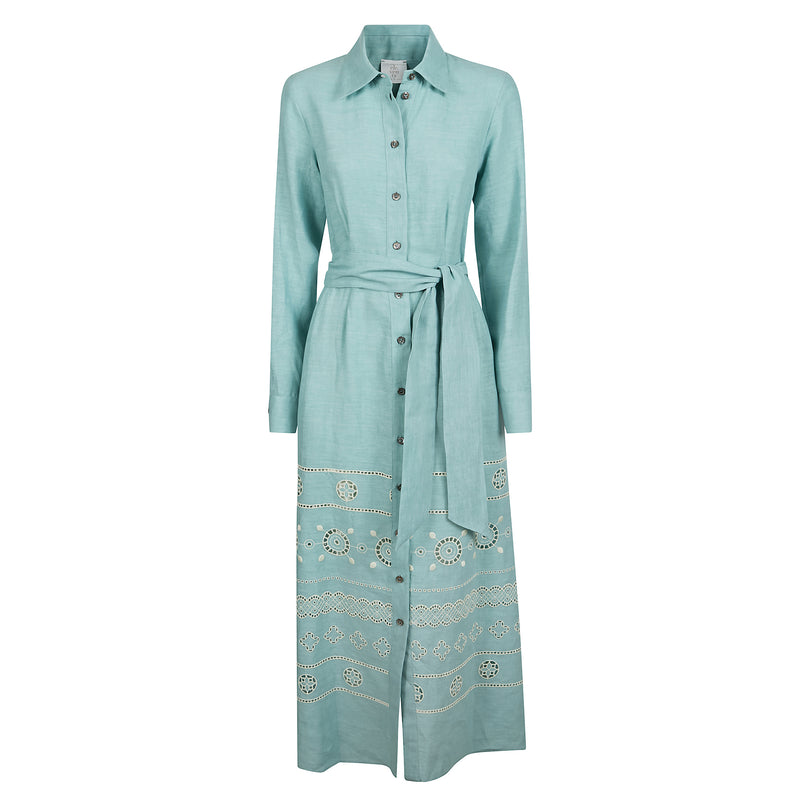 LONG DRESS WITH BUTTONS