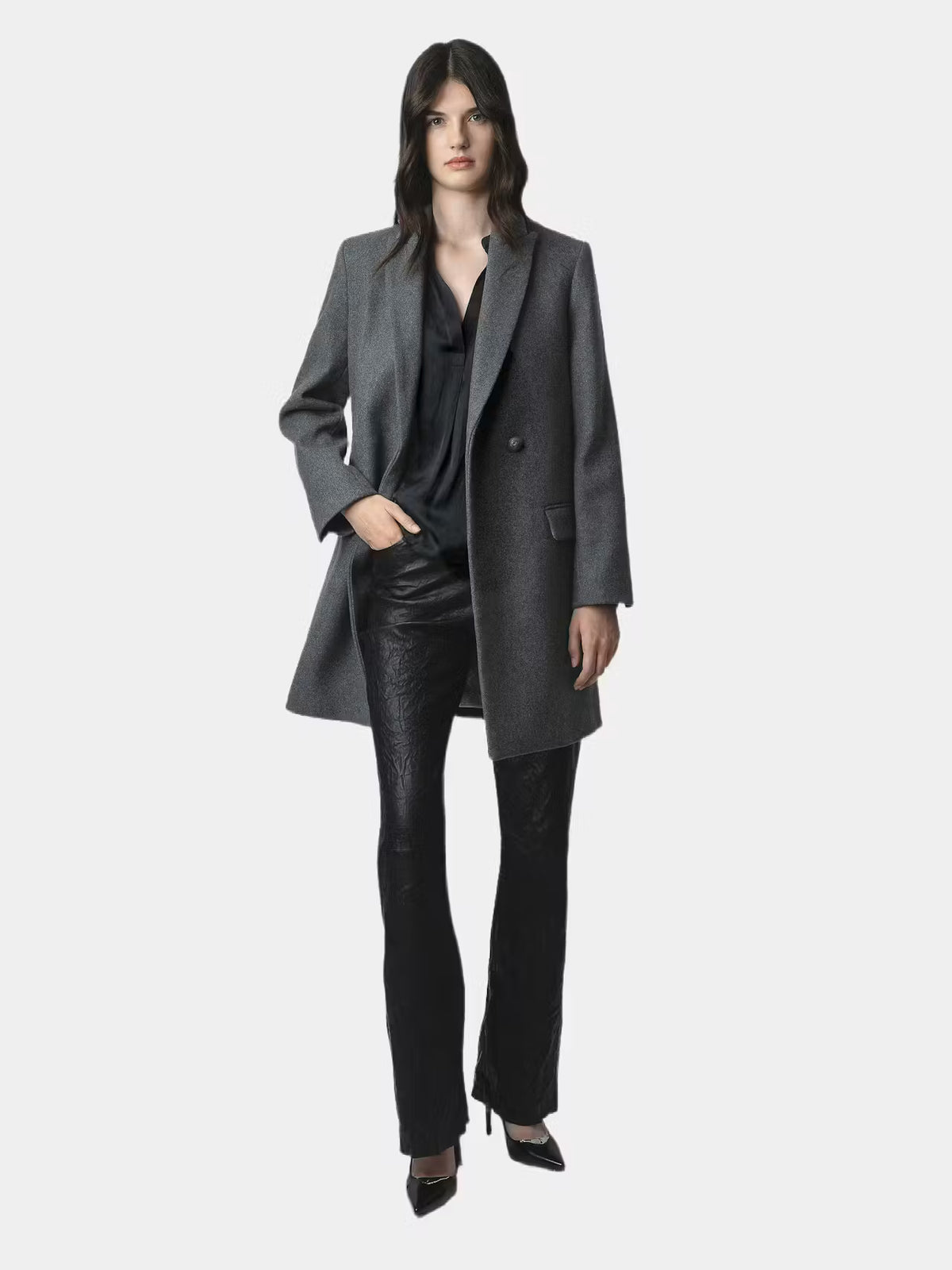 MARCO CHINE Grey Coat