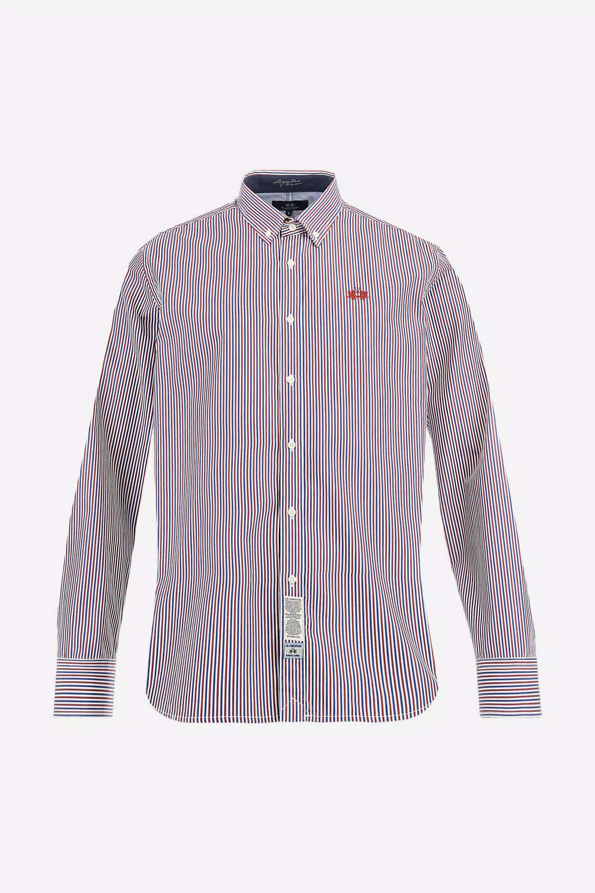 SHIRT L/S STRIPED POPLIN