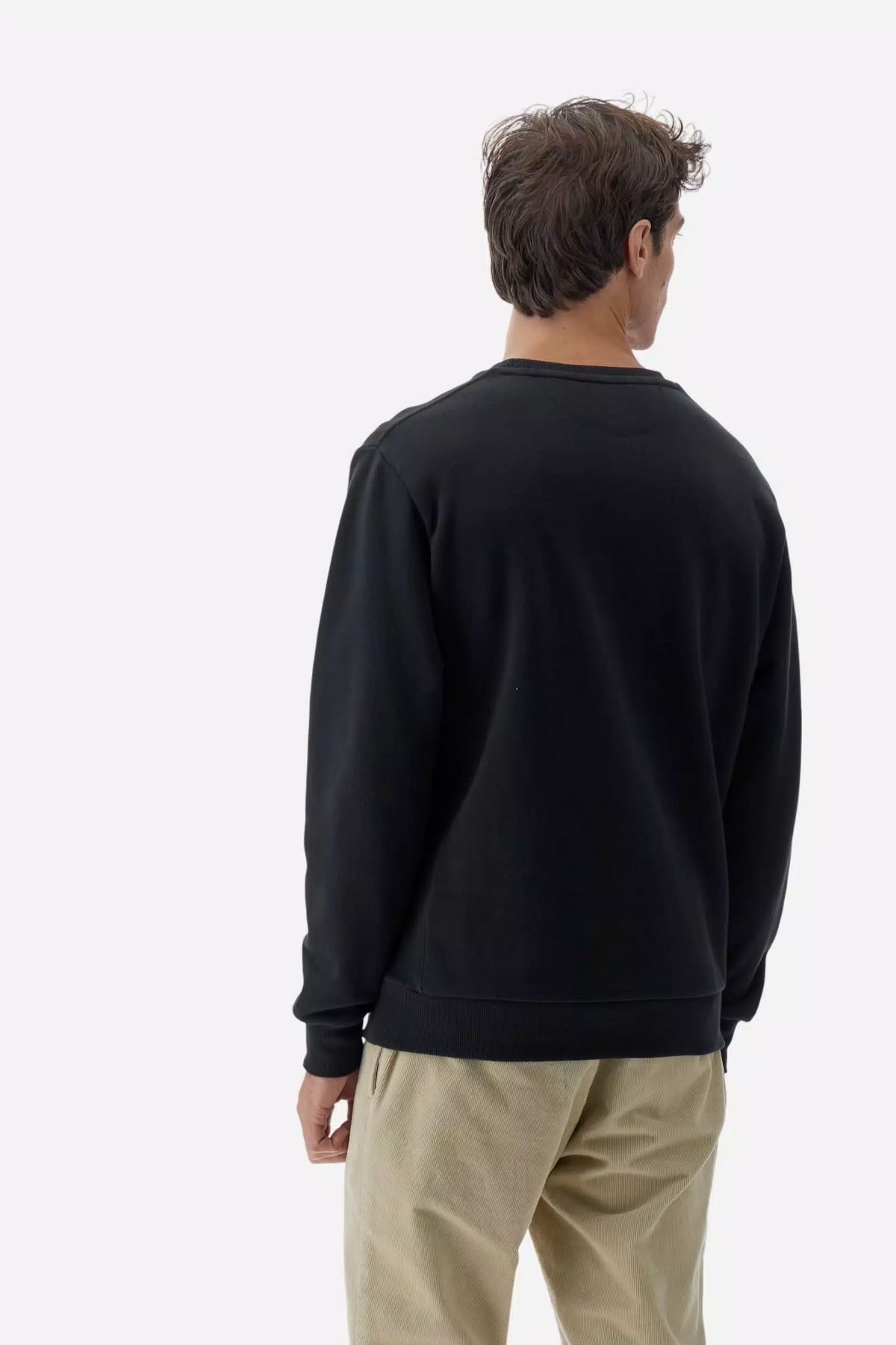 FLEECE CREW NECK BRUSHED F