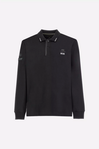 L/S POLO SILKY FINISH JERS