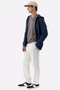 V NECK SWEATER MERINO WOOL