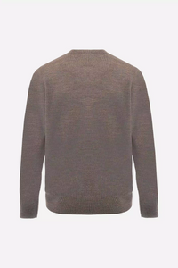 V NECK SWEATER MERINO WOOL