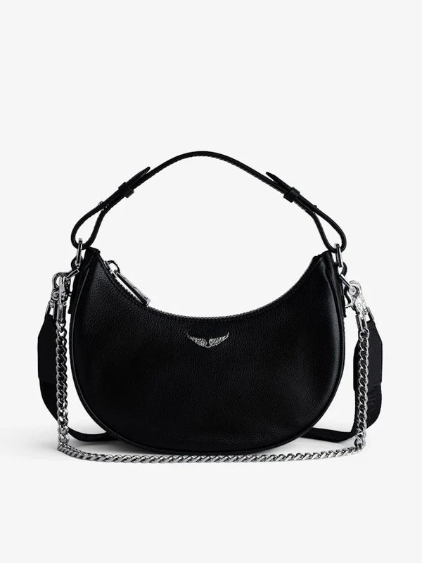 MOONROCK GRAINED LEATHER Red BAG