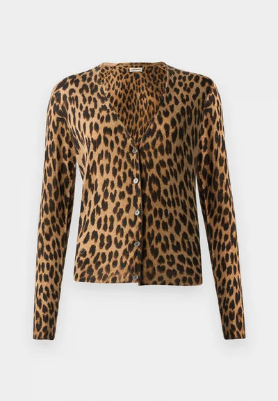 Manala Leo Print Cardigan