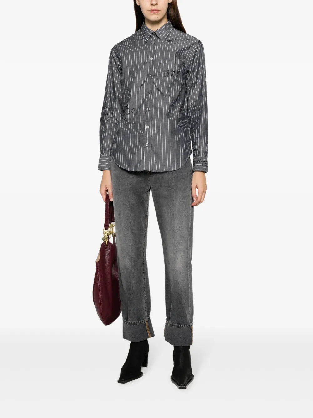Manifesto Navy Shirt