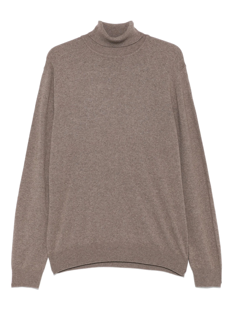 Merino Cashmere Navy Knitwear