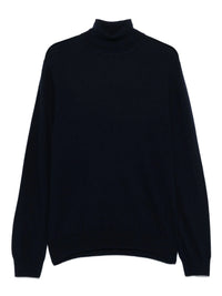 Merino Cashmere Navy Knitwear