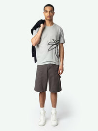Big Palm Tree Grey TShirt