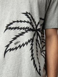Big Palm Tree Grey TShirt