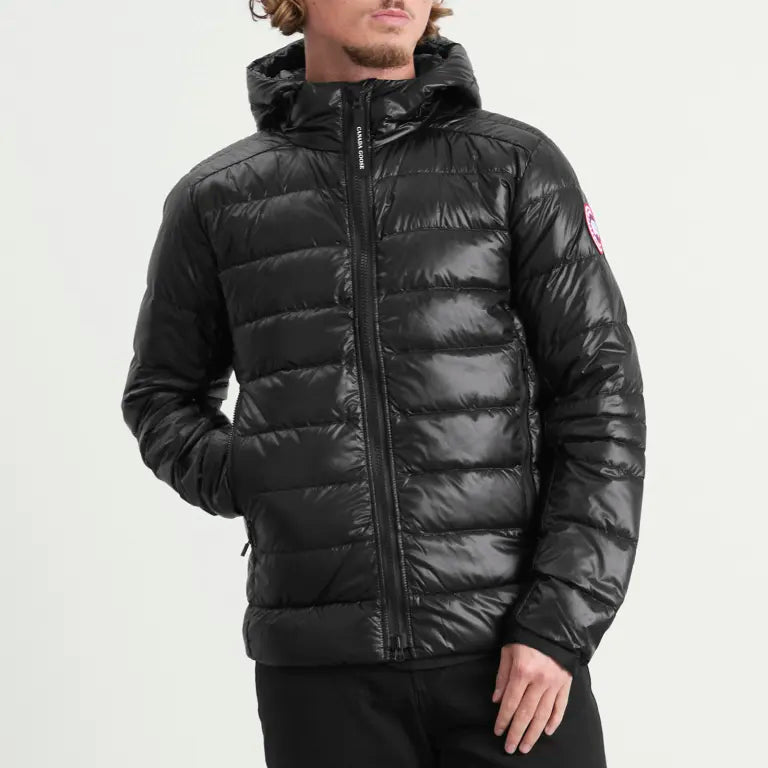 Packable Black Hoody