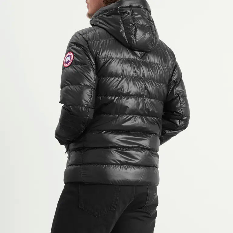 Packable Black Hoody