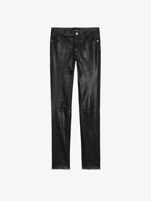 Phlame Leather Trousers