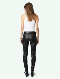Phlame Leather Trousers