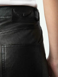 Phlame Leather Trousers