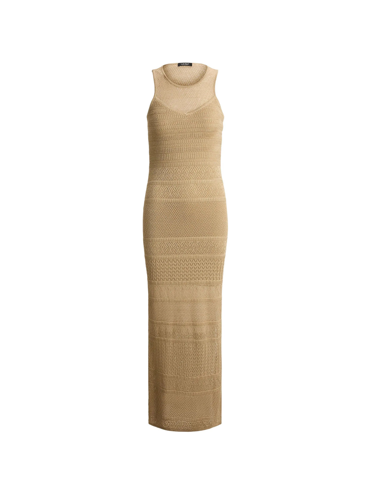 Pointelle Knit-Maxi Dress