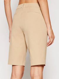Polished Bi-stretch Twill Bermuda Shorts
