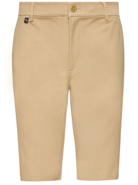 Polished Bi-stretch Twill Bermuda Shorts