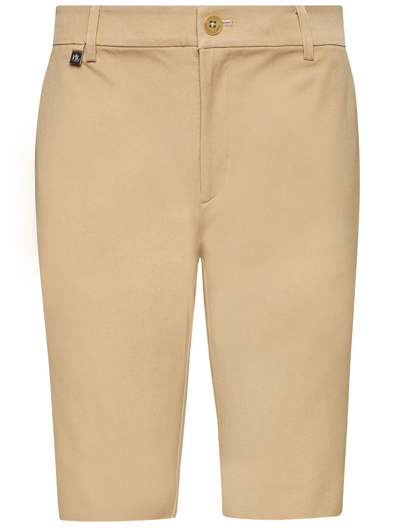 Polished Bi-stretch Twill Bermuda Shorts