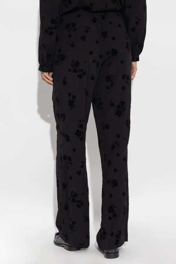 Poma Soft Flock Flowers Pants