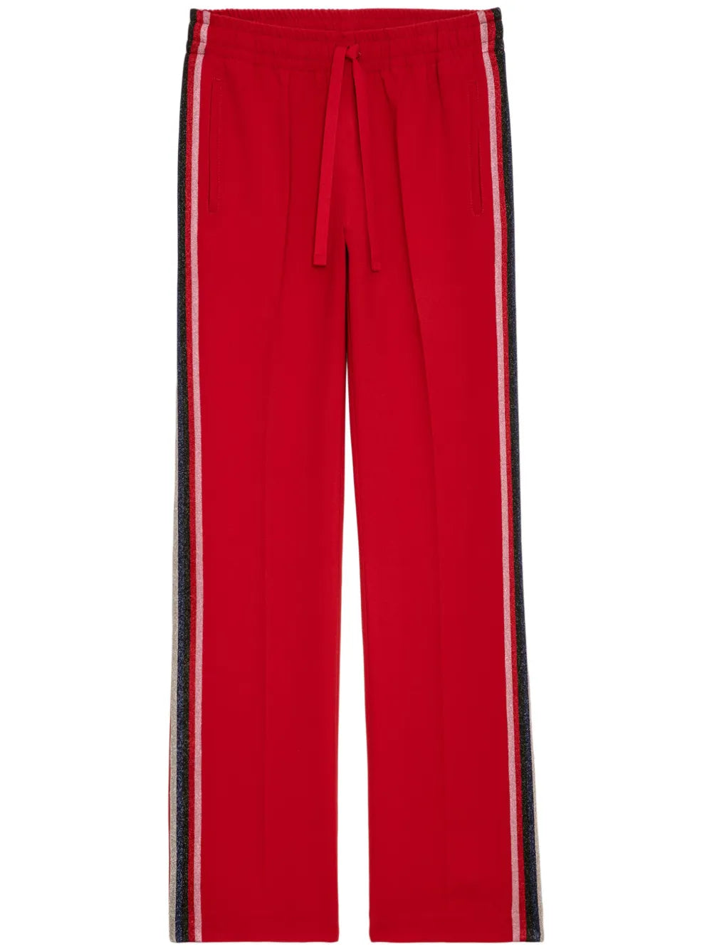 Pomy Crepe Red Pants