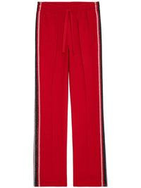 Pomy Crepe Red Pants