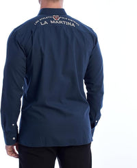 REPLICA COTTON Navy TWILL Shirt
