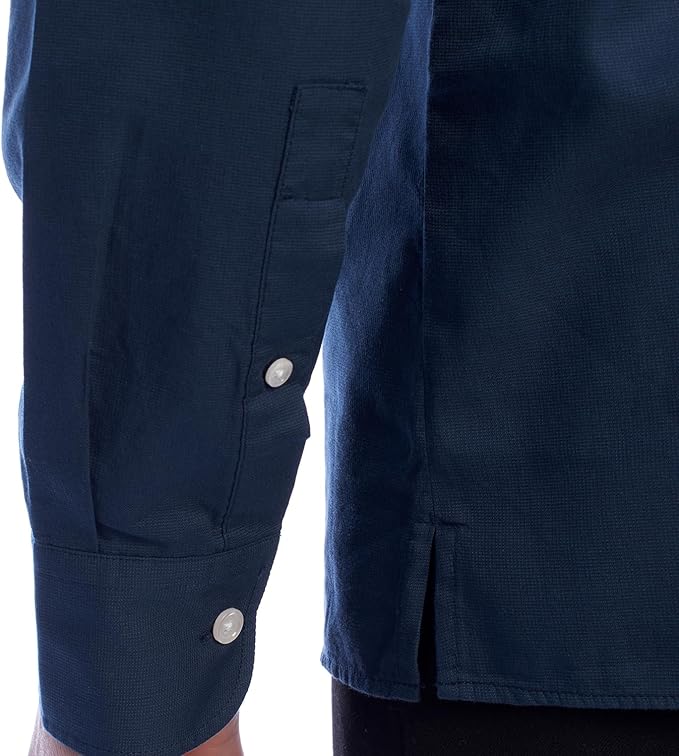 REPLICA COTTON Navy TWILL Shirt