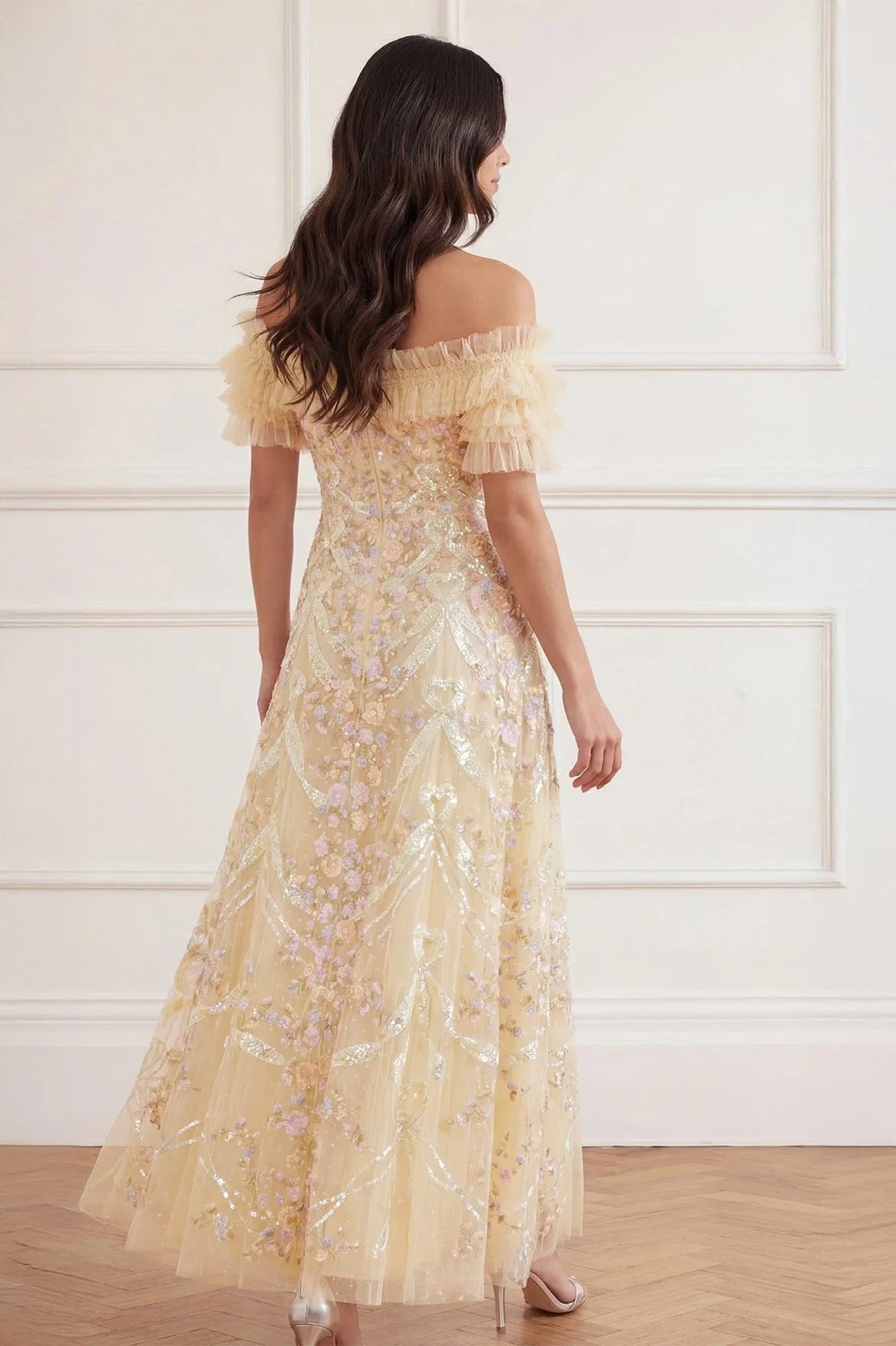 OFF-SHOULDER DRESS