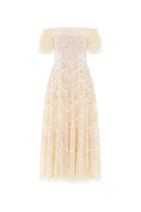 OFF-SHOULDER DRESS