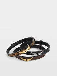 ROCK CROCO LEATHER BRACELET