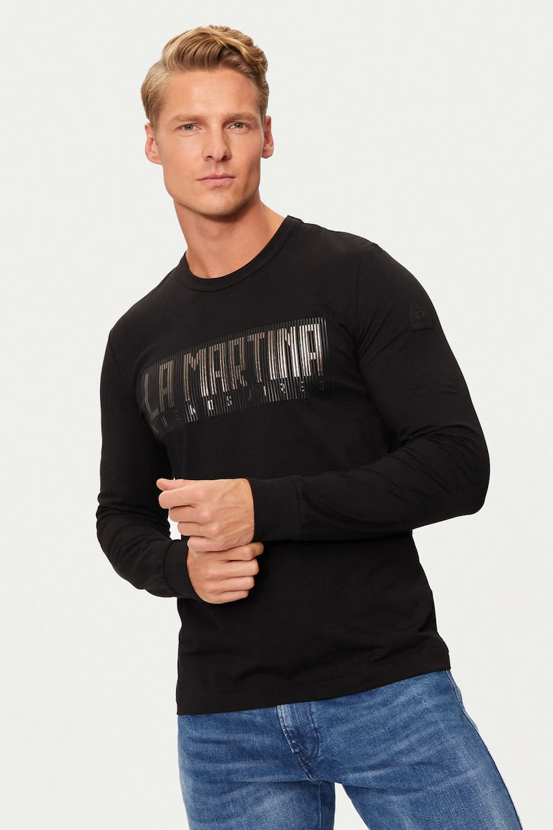 Regular Fit Black T-Shirt