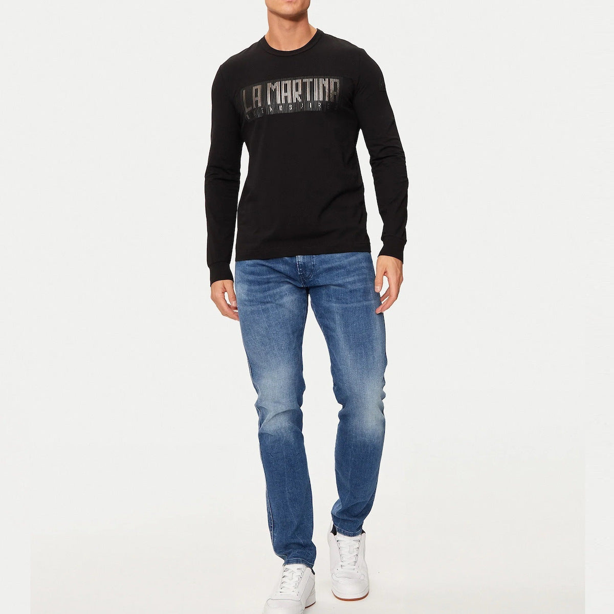 Regular Fit Black T-Shirt