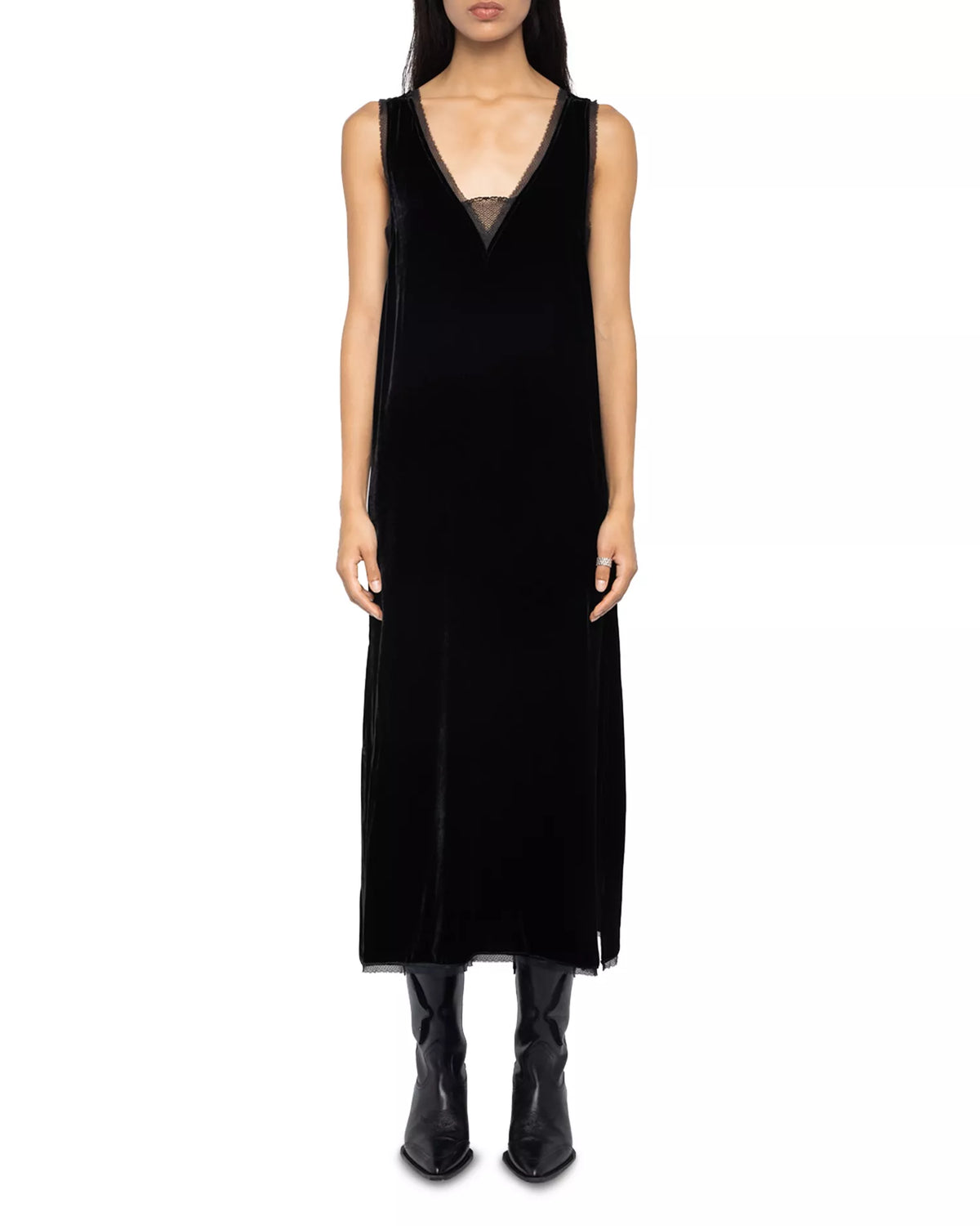 Renzo Velvet Dress