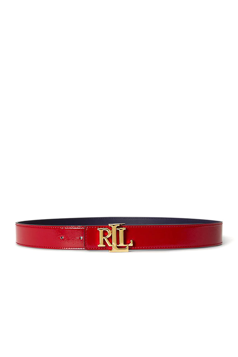 Reversible LRL Leather Belt
