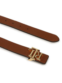 Reversible Pebbled Leather Belt