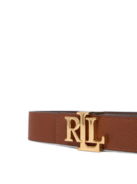 Reversible Pebbled Leather Belt