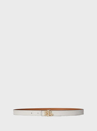 Reversible Skinny LRL Leather Belt