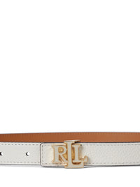Reversible Skinny LRL Leather Belt