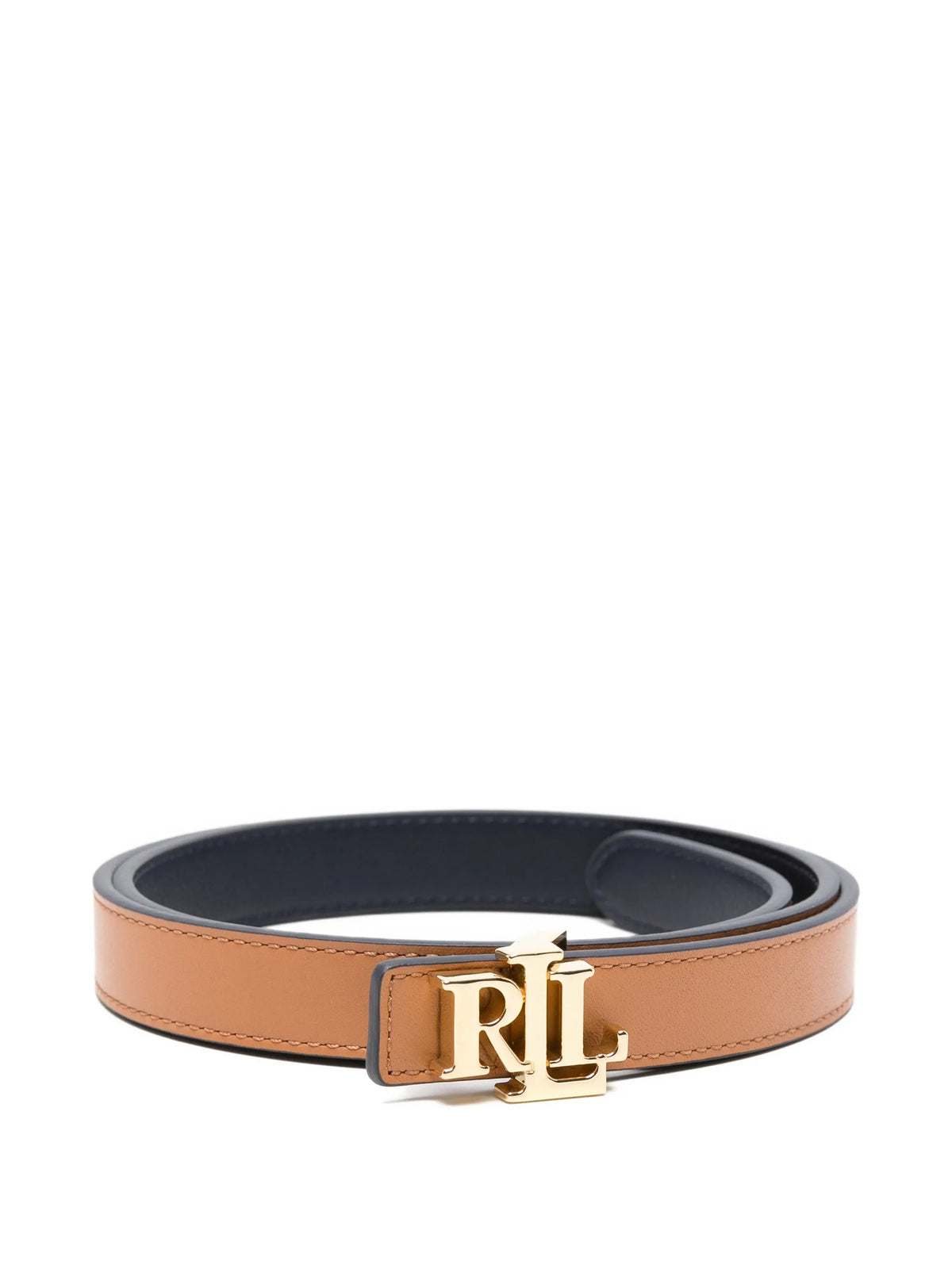 Reversible Skinny Leather Belt
