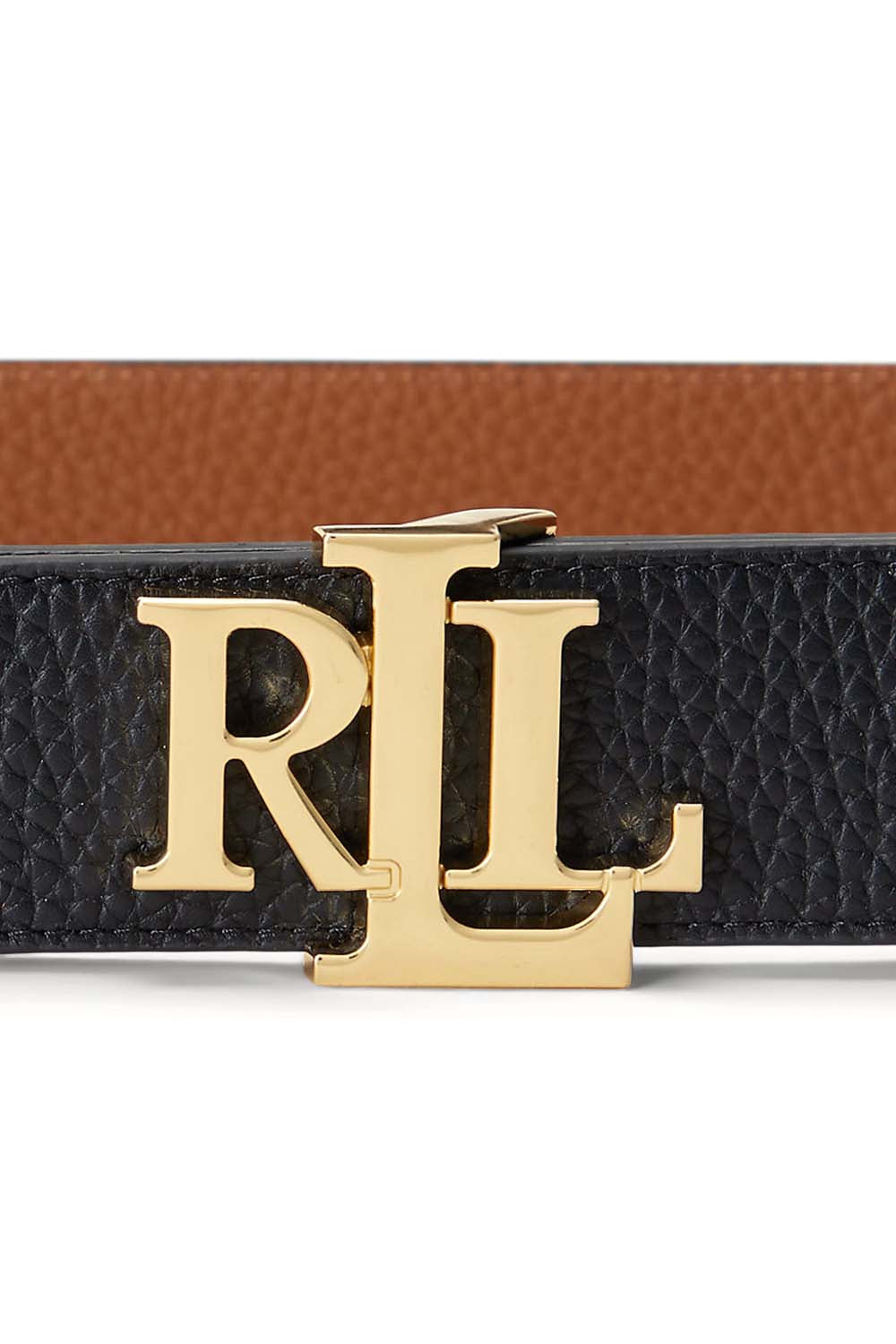 Reversible Wide LRL Leather Belt