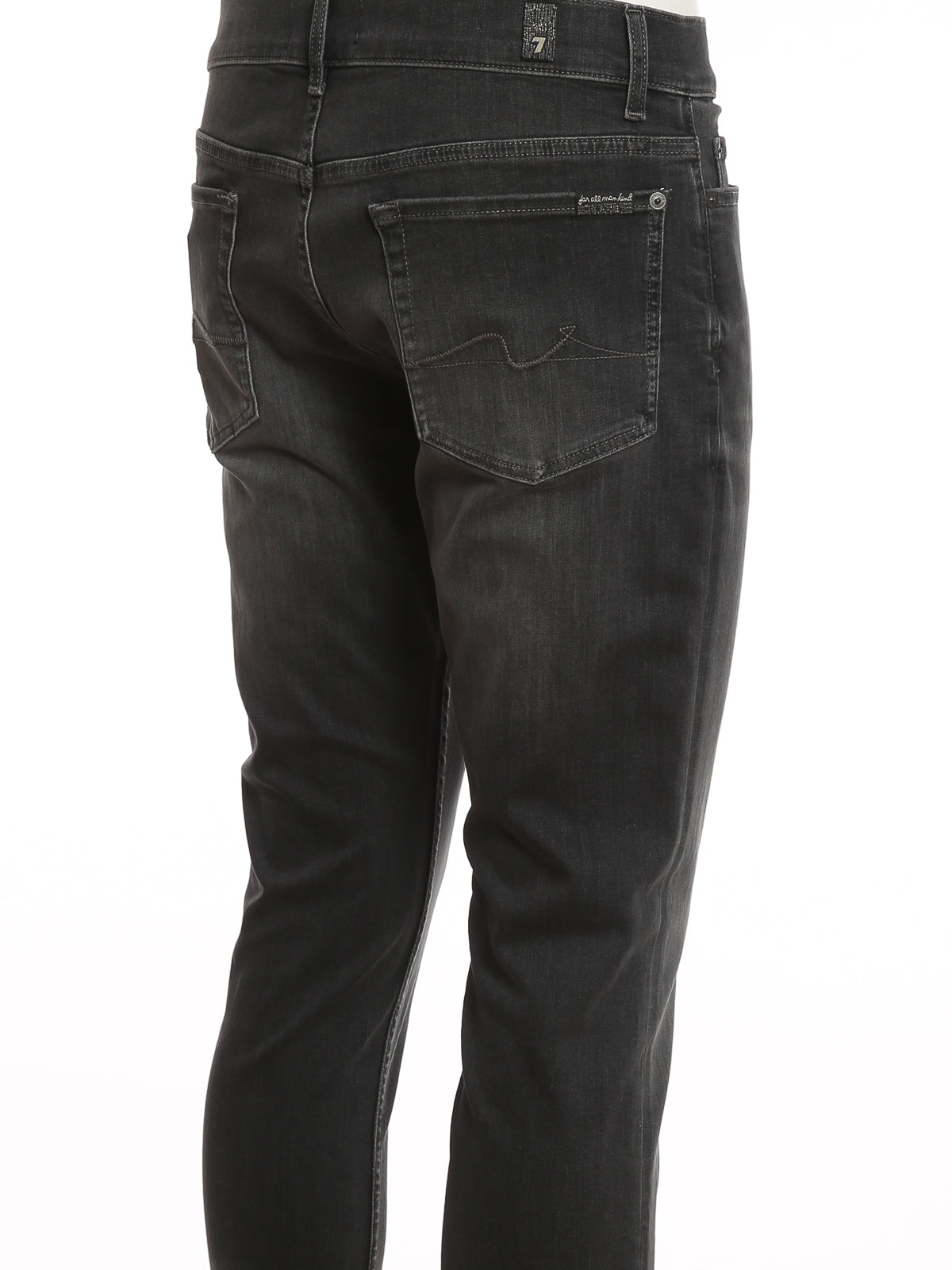 Ronnie R Legend Low-Rise Slim-Fit Grey Jeans